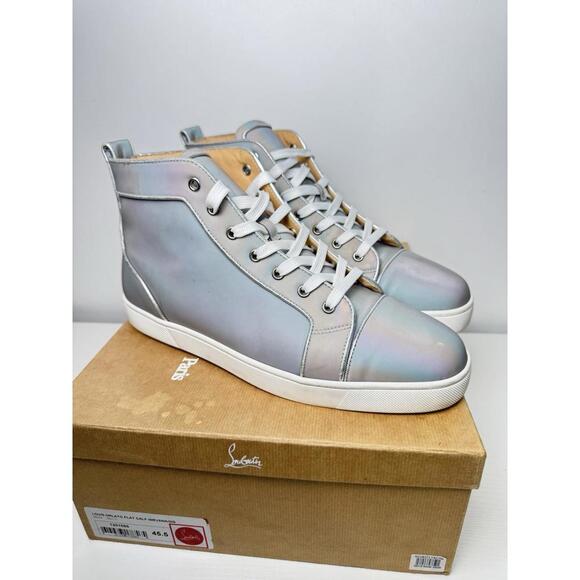 Christian Louboutin Other - Christian Louboutin Louis Orlato Flat Calf Nirvana Grey